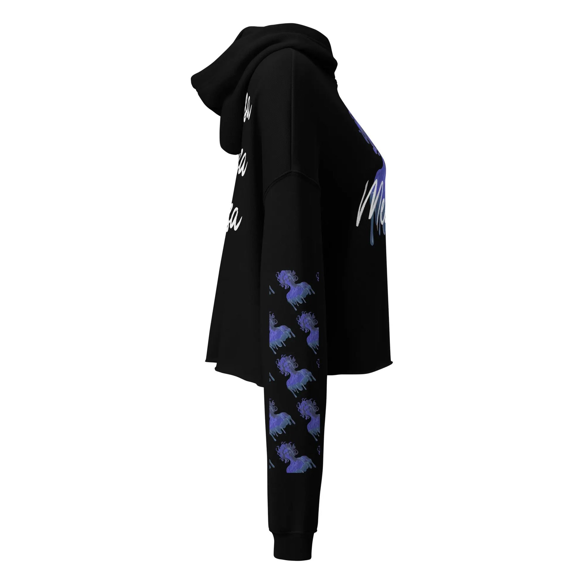 Medusa - Crop Hoodie -   Hoodies, Pullover, Jacken, Sweatpants, Jogginghosen, Hosen #