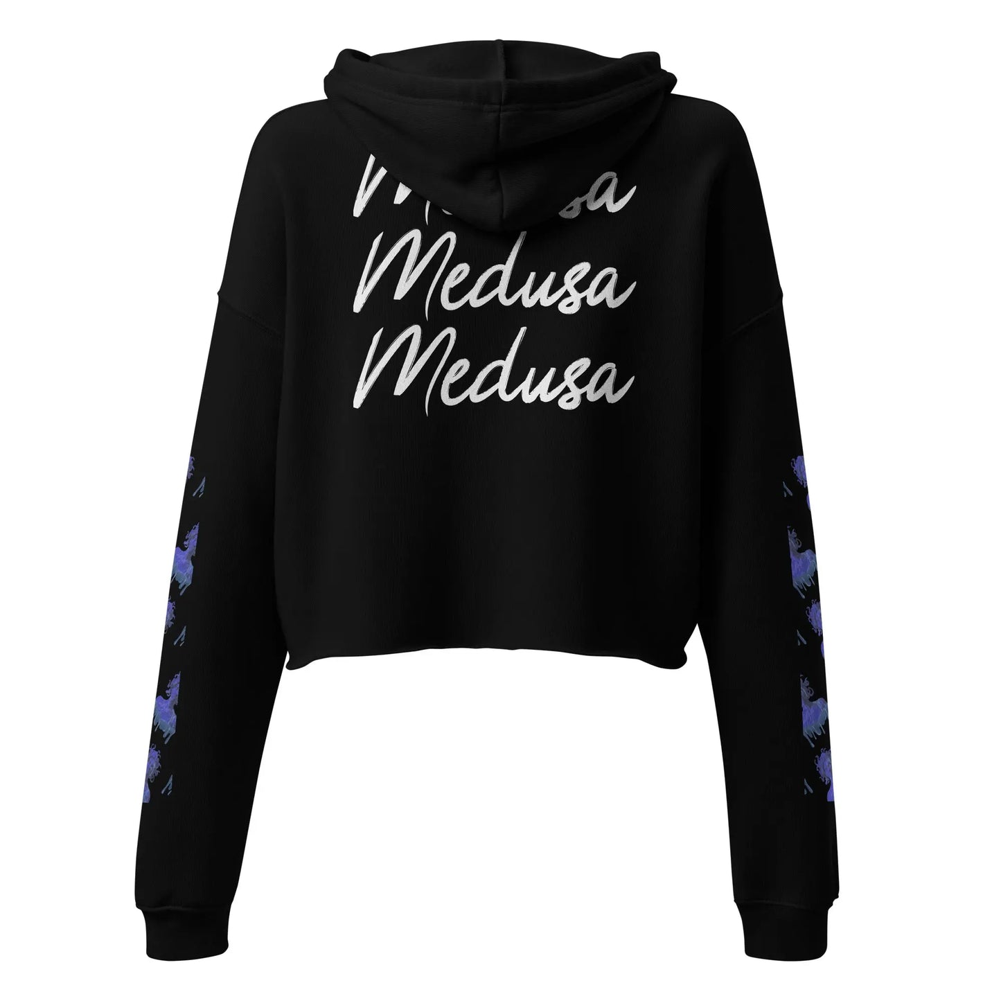 Medusa - Crop Hoodie -   Hoodies, Pullover, Jacken, Sweatpants, Jogginghosen, Hosen #