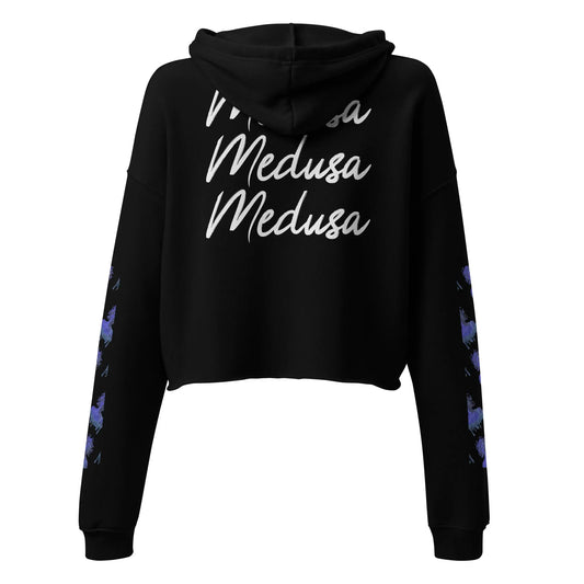 Medusa - Crop Hoodie -   Hoodies, Pullover, Jacken, Sweatpants, Jogginghosen, Hosen #