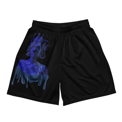 Medusa - Mesh-Shorts -   Shirts, Leggings, Kleider, Sport-BHs, Shorts, Bademoden, Fahnen, Stoffe, Haarschmuck #