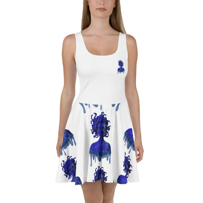 Medusa - Skater-Kleid -   Shirts, Leggings, Kleider, Sport-BHs, Shorts, Bademoden, Fahnen, Stoffe, Haarschmuck #