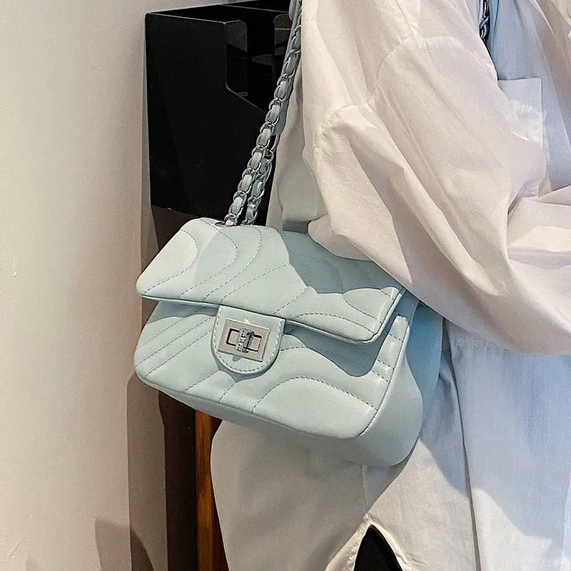 "Mini Chain Square" - Schultertasche -   0 #