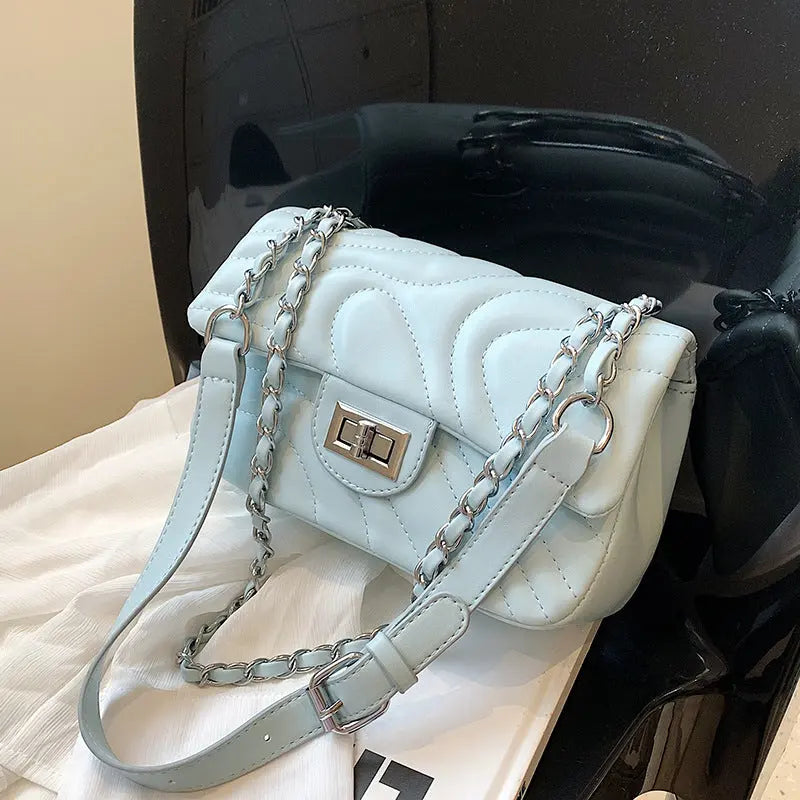 "Mini Chain Square" - Schultertasche -   0 #