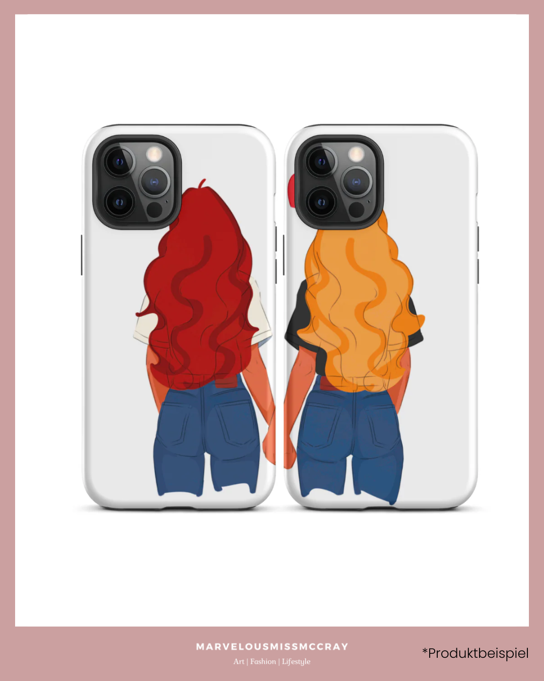 „BFF Holding Hands“ - Handyhüllen-Set