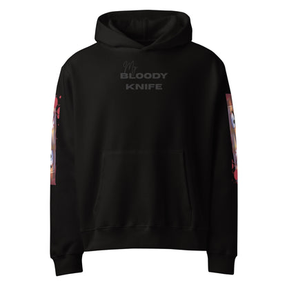 My Bloody Knife - Oversized Hoodie -   Oversized Hoodie #