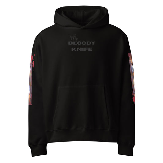 My Bloody Knife - Oversized Hoodie -   Oversized Hoodie #