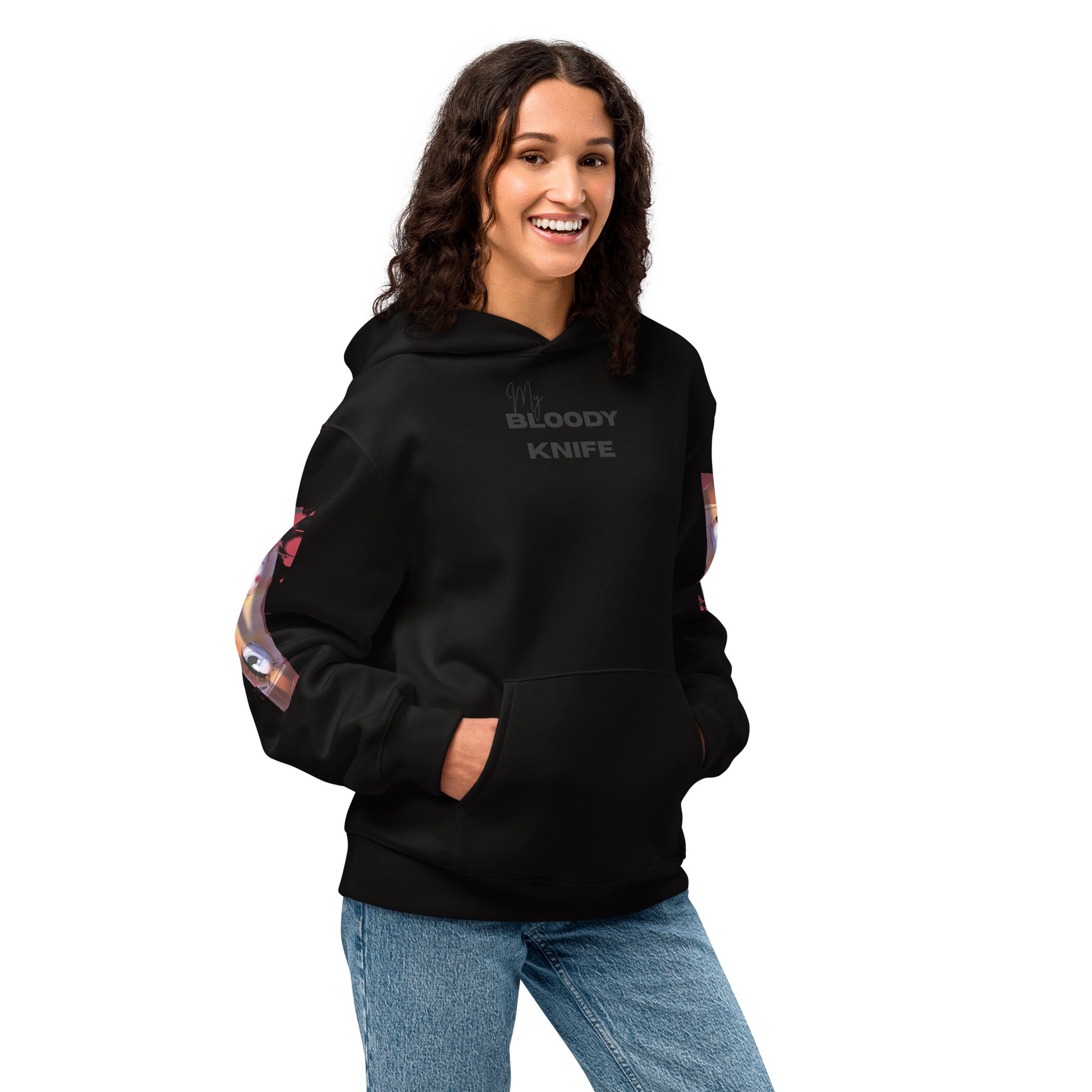 My Bloody Knife - Oversized Hoodie -   Oversized Hoodie #