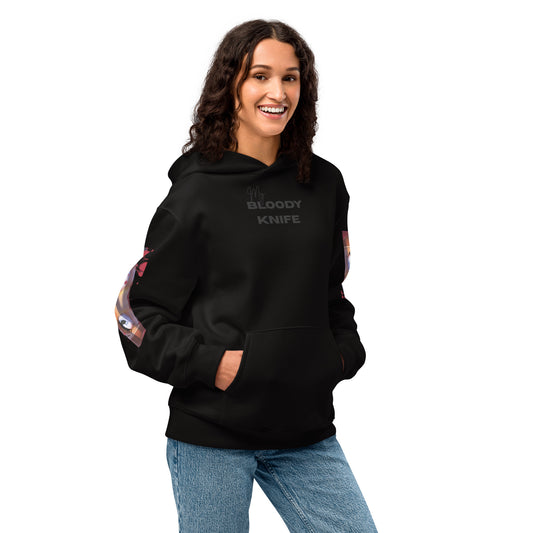 My Bloody Knife - Oversized Hoodie -   Oversized Hoodie #