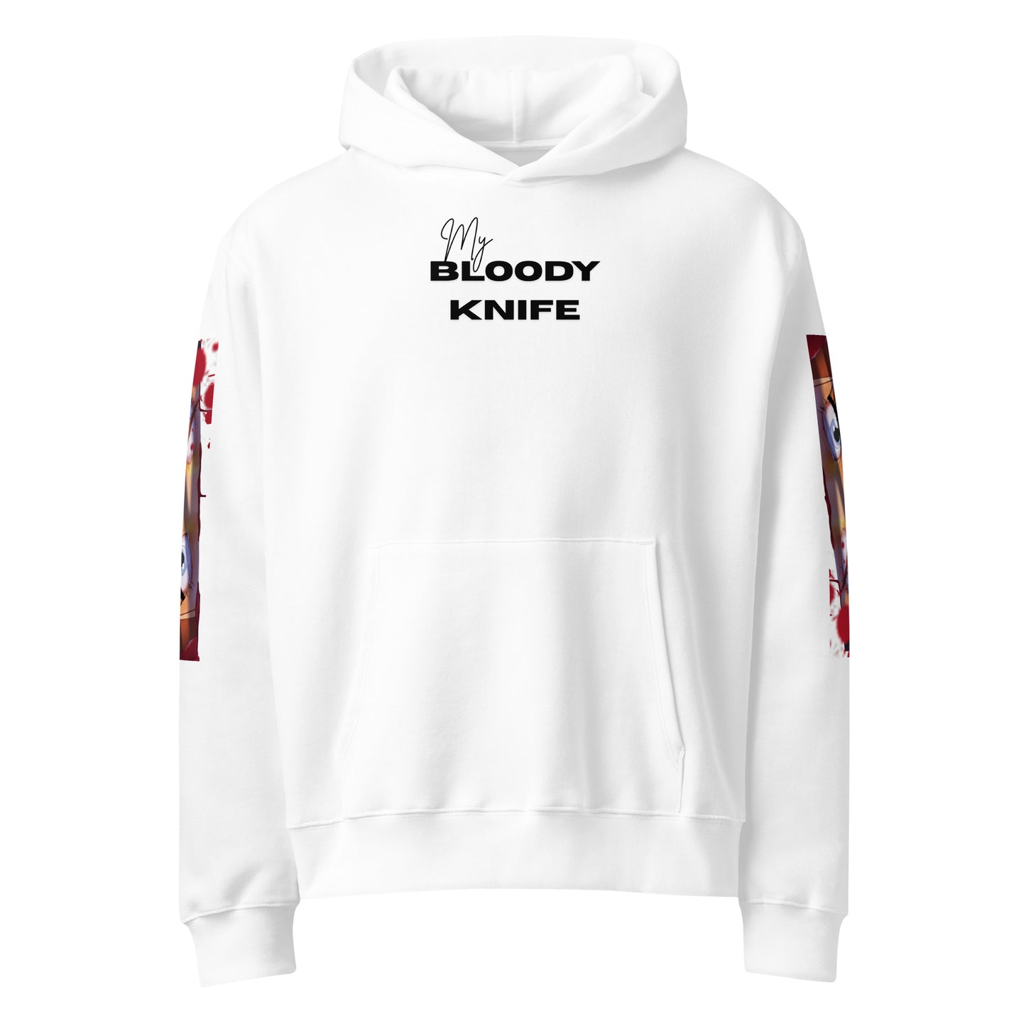 My Bloody Knife - Oversized Hoodie -   Oversized Hoodie #