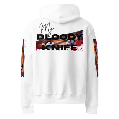 My Bloody Knife - Oversized Hoodie -   Oversized Hoodie #