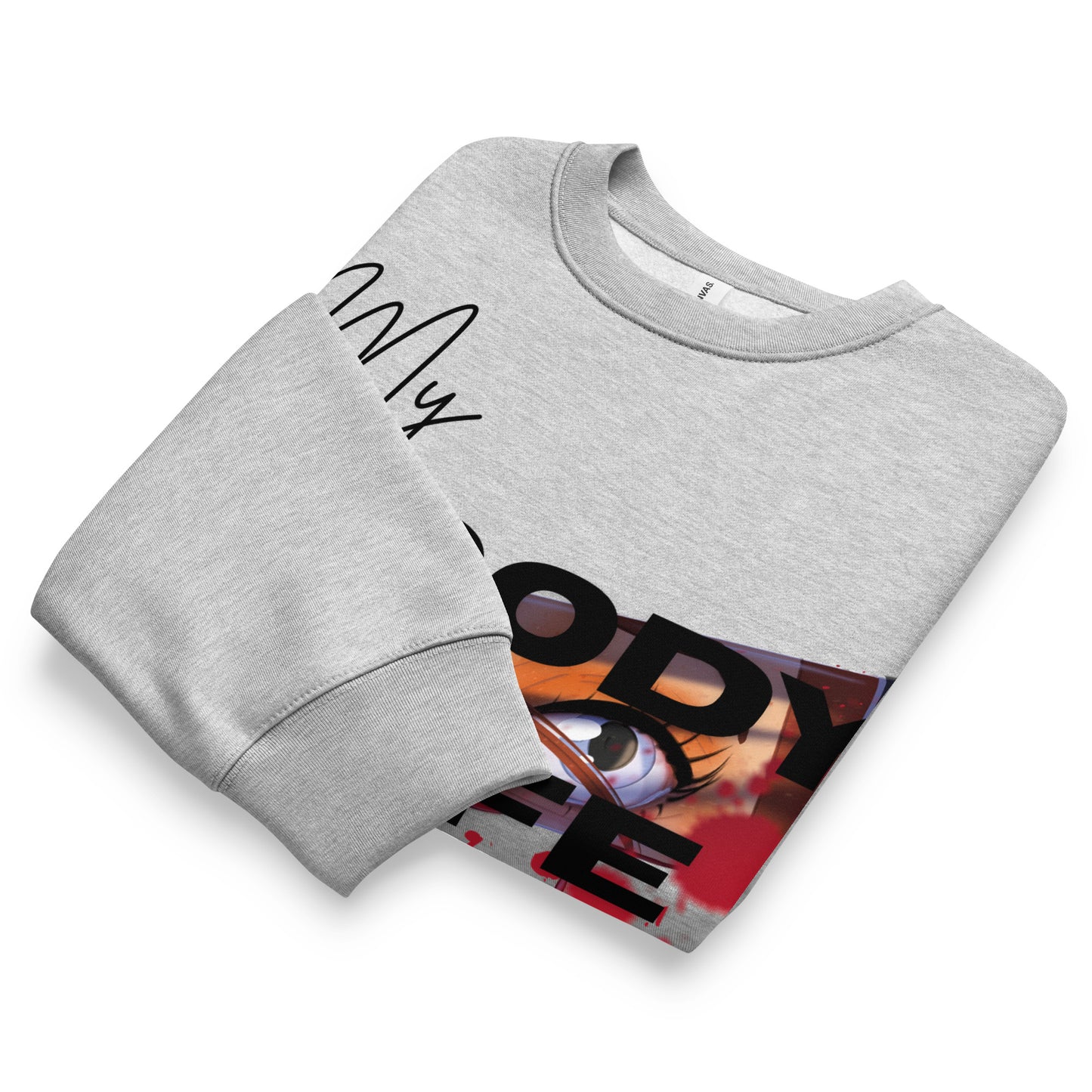 My Bloody Knife - Oversized Pullover -   Oversized Pullover #
