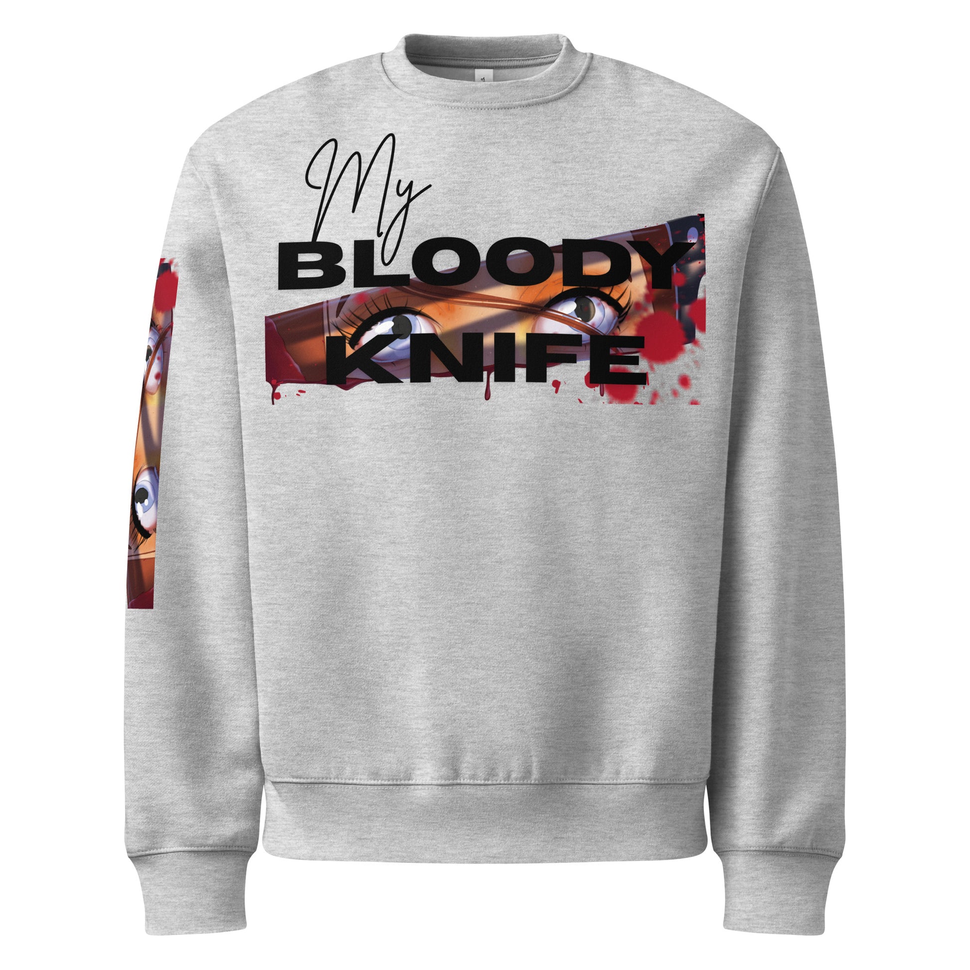 My Bloody Knife - Oversized Pullover -   Oversized Pullover #