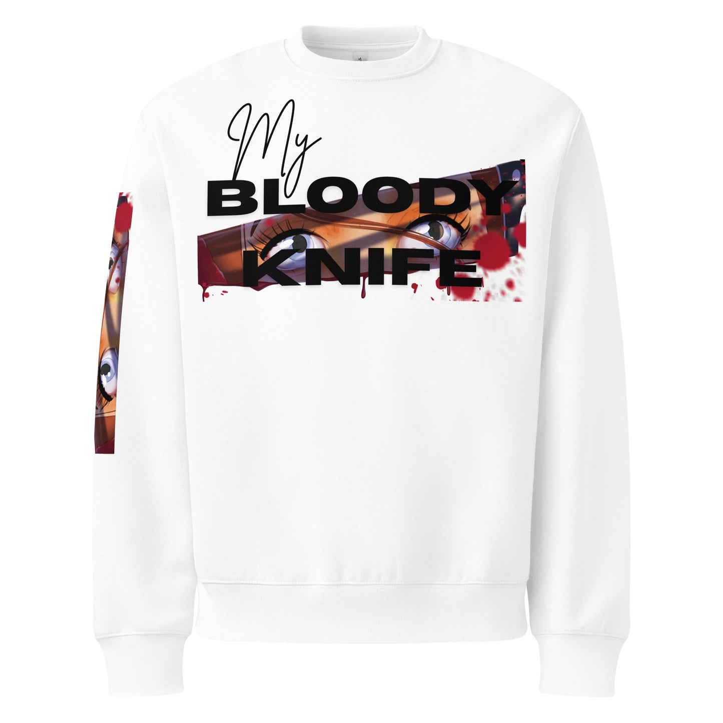 My Bloody Knife - Oversized Pullover -   Oversized Pullover #