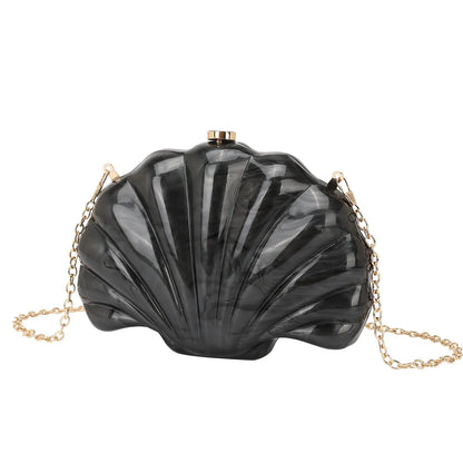 Shell Multicolor Chain Shoulder Messenger Bag - Marvelous Miss McCray