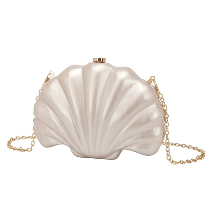 Shell Multicolor Chain Shoulder Messenger Bag - Marvelous Miss McCray