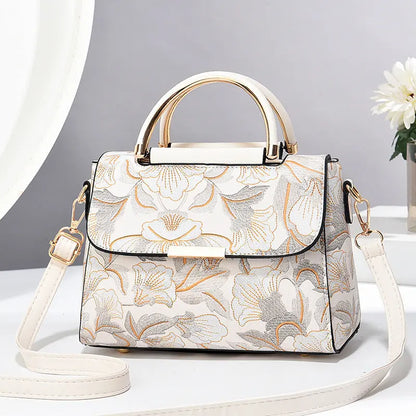 Chinese Style Printed Trendy Women's Shoulder Messenger Bag - Marvelous Miss McCray