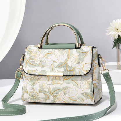 Chinese Style Printed Trendy Women's Shoulder Messenger Bag - Marvelous Miss McCray