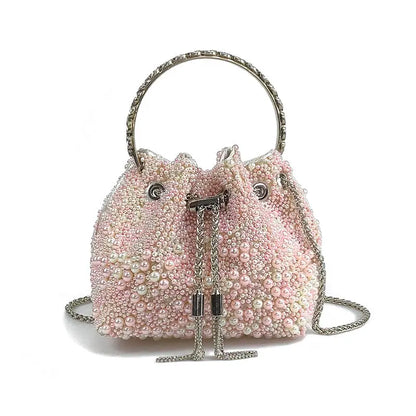 New Bucket Pearl High-grade Portable And Fashion One-shoulder Crossbody Bag - Marvelous Miss McCray