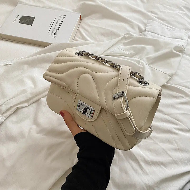 "Mini Chain Square" - Schultertasche -   0 #