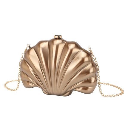 Shell Multicolor Chain Shoulder Messenger Bag - Marvelous Miss McCray