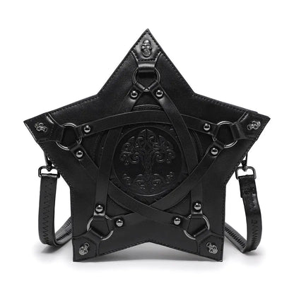 Gothic Embossed Women's Shoulder Crossbody Backpack - Marvelous Miss McCray