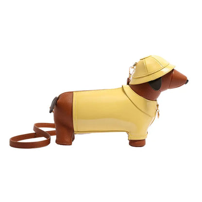 Yellow Coute Wiener Bag -   0