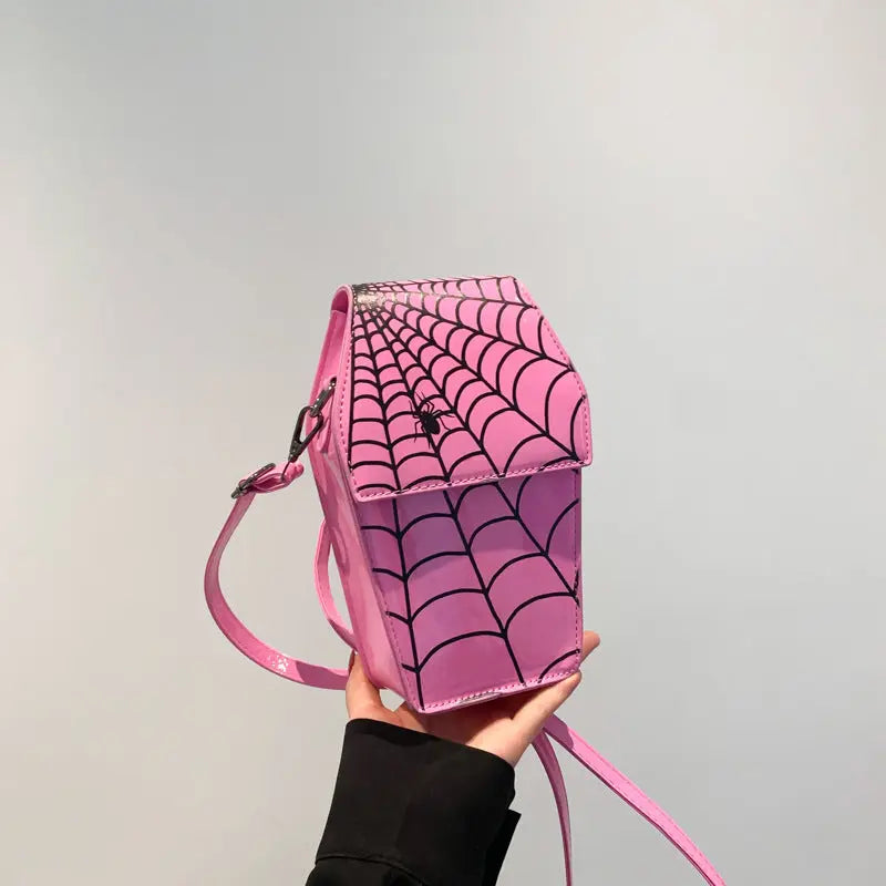 "Spider Coffin" - Schultertasche -   0 #
