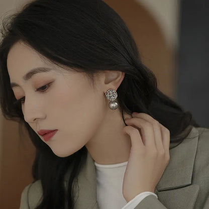 'Gray Pearl' Ohrringe -   Ohrringe #