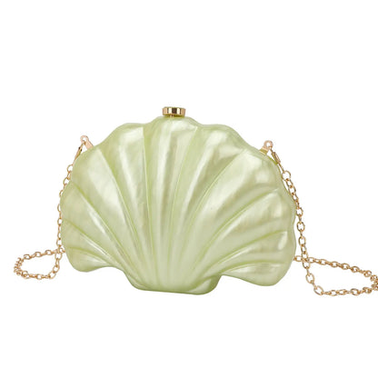 Shell Multicolor Chain Shoulder Messenger Bag - Marvelous Miss McCray