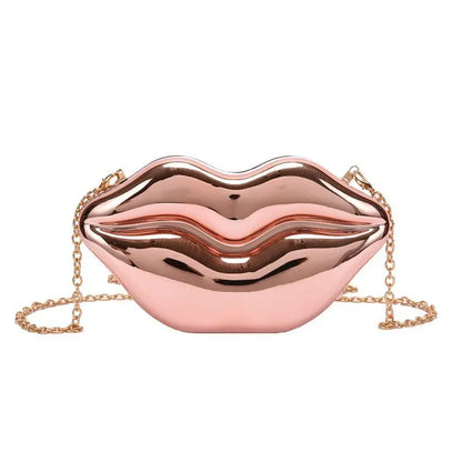Women's Glossy Chain Shoulder Messenger Bag - Marvelous Miss McCray