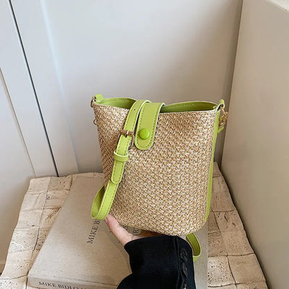 Large Capacity New Color Contrast Patchwork Fashion Messenger Bag For Women - Marvelous Miss McCray