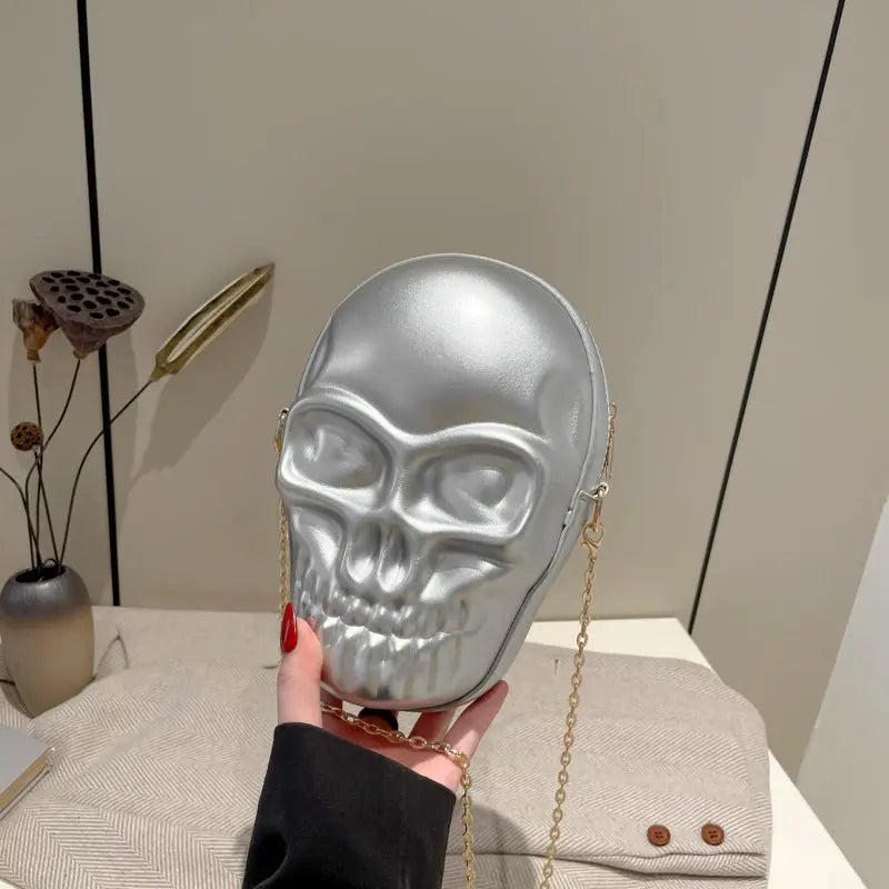 "Skull Head" - Umhängetasche -   0 #