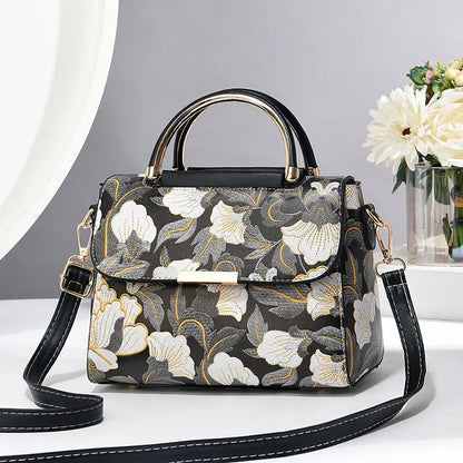 Chinese Style Printed Trendy Women's Shoulder Messenger Bag - Marvelous Miss McCray