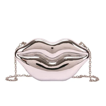 Women's Glossy Chain Shoulder Messenger Bag - Marvelous Miss McCray