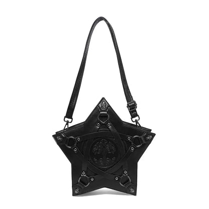 Gothic Embossed Women's Shoulder Crossbody Backpack - Marvelous Miss McCray