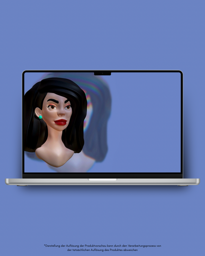 3D Pinup Girl - Desktopwallpaper -   Wallpaper #