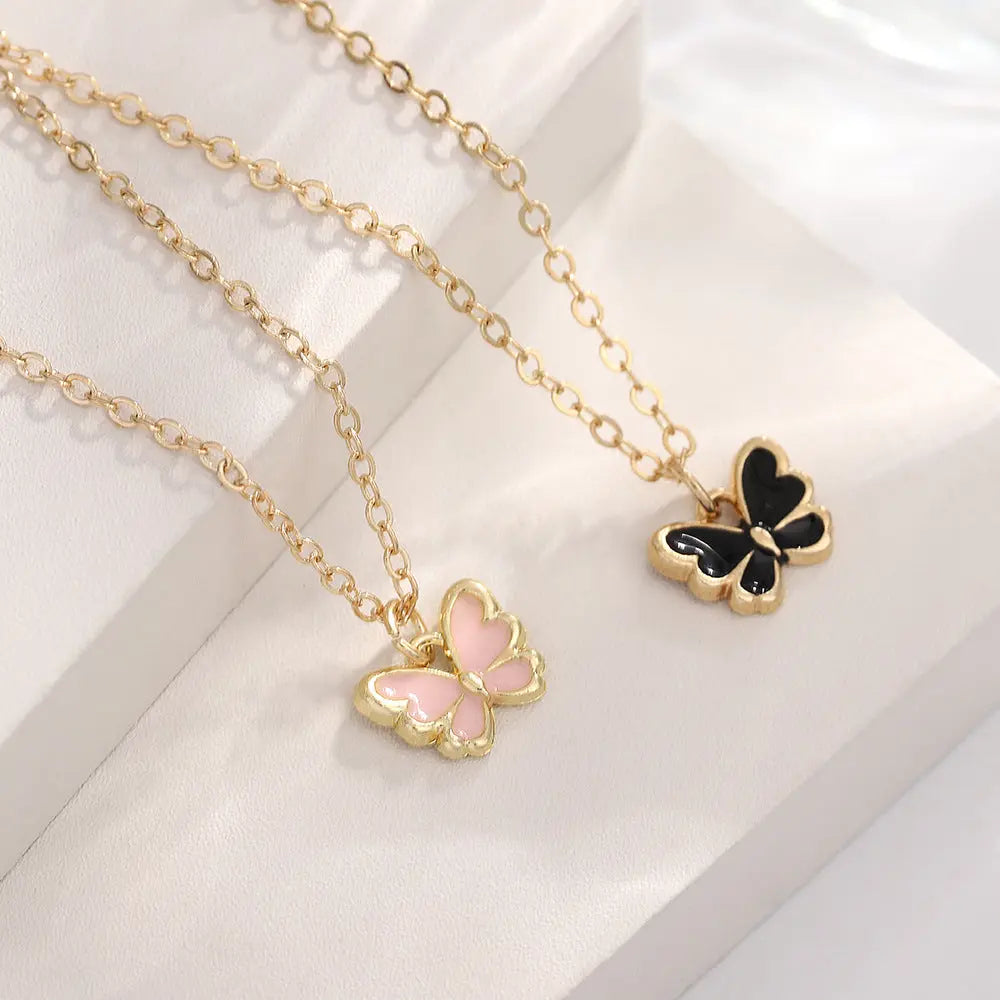 'Pearl Butterfly' Schmuck Set -   Schmuck #