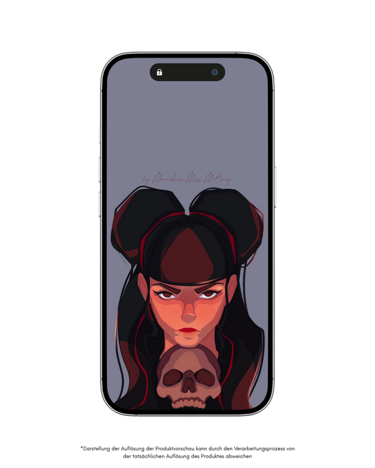 Dramatic Skull - Smartphonewallpaper