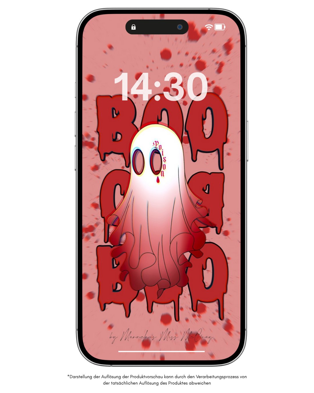 Red Boo - Smartphonewallpaper
