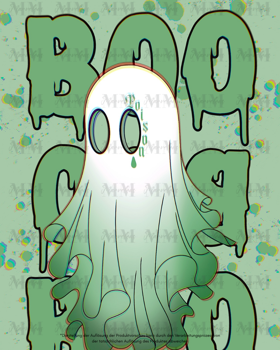 Green Boo - Smartphonewallpaper