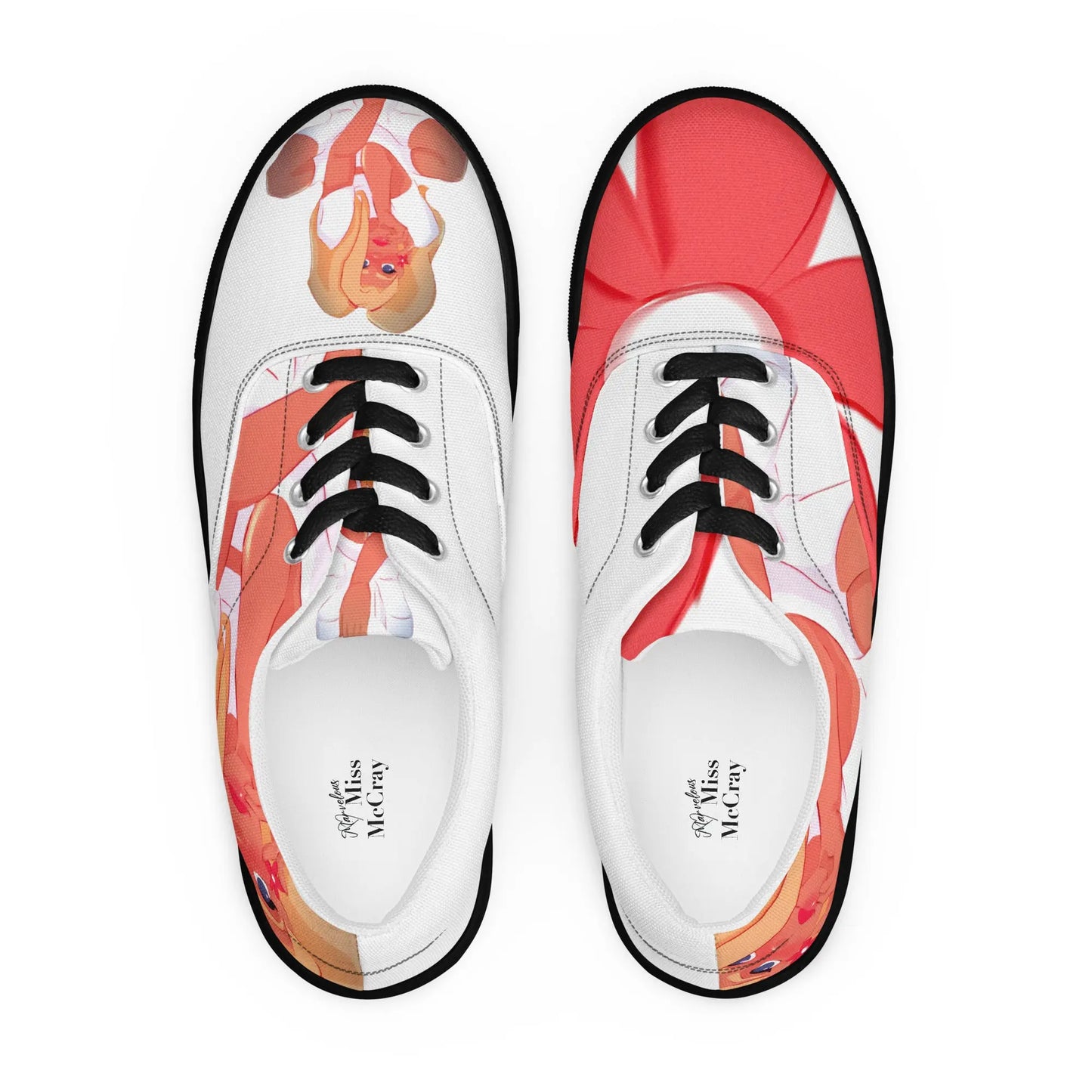 Poppy - Canvas-Schuhe -   Canvas High-Top Sneaker, Schlappen, Canvas-Schuhe, Canvas-Slipper #