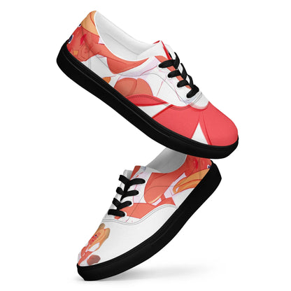 Poppy - Canvas-Schuhe -   Canvas High-Top Sneaker, Schlappen, Canvas-Schuhe, Canvas-Slipper #