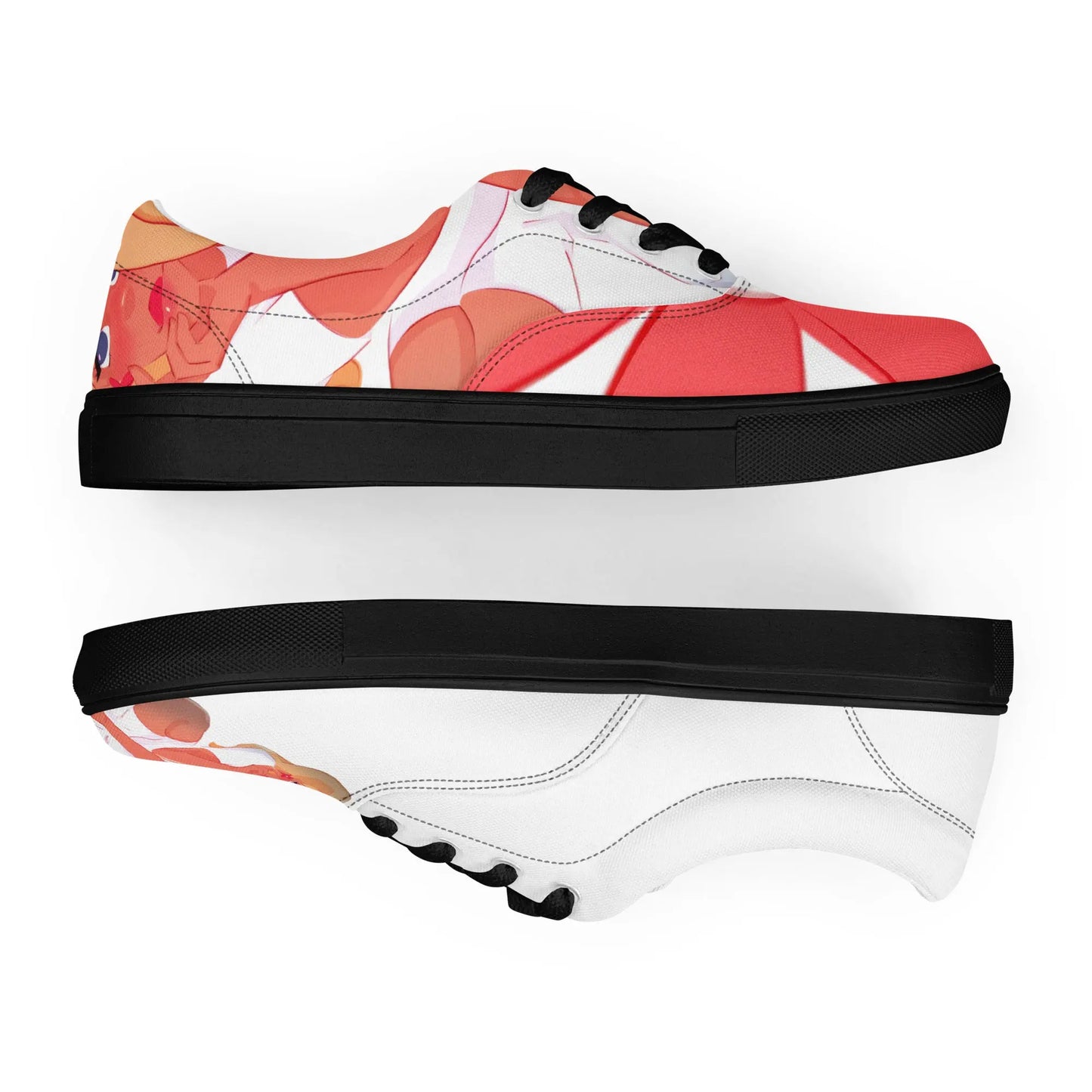 Poppy - Canvas-Schuhe -   Canvas High-Top Sneaker, Schlappen, Canvas-Schuhe, Canvas-Slipper #
