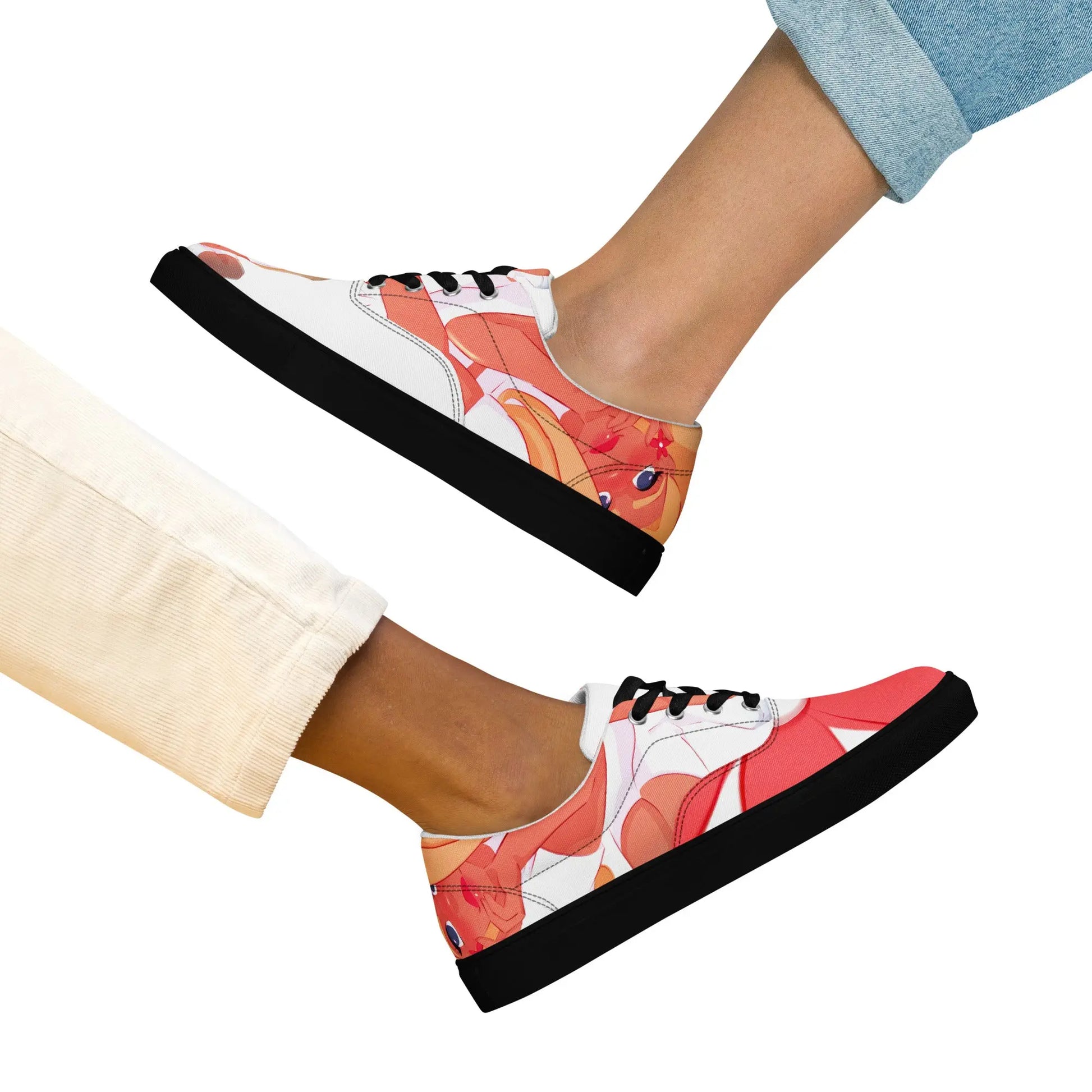 Poppy - Canvas-Schuhe -   Canvas High-Top Sneaker, Schlappen, Canvas-Schuhe, Canvas-Slipper #