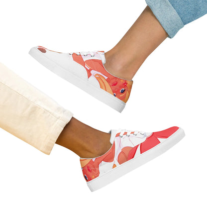 Poppy - Canvas-Schuhe -   Canvas High-Top Sneaker, Schlappen, Canvas-Schuhe, Canvas-Slipper #
