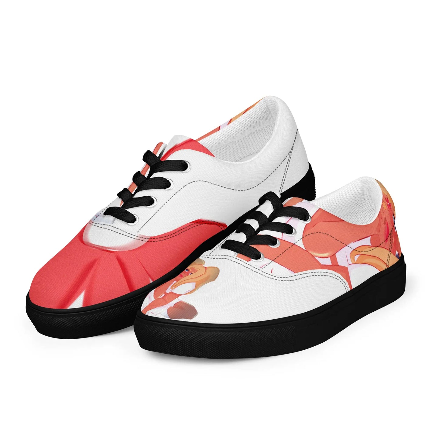 Poppy - Canvas-Schuhe -   Canvas High-Top Sneaker, Schlappen, Canvas-Schuhe, Canvas-Slipper #