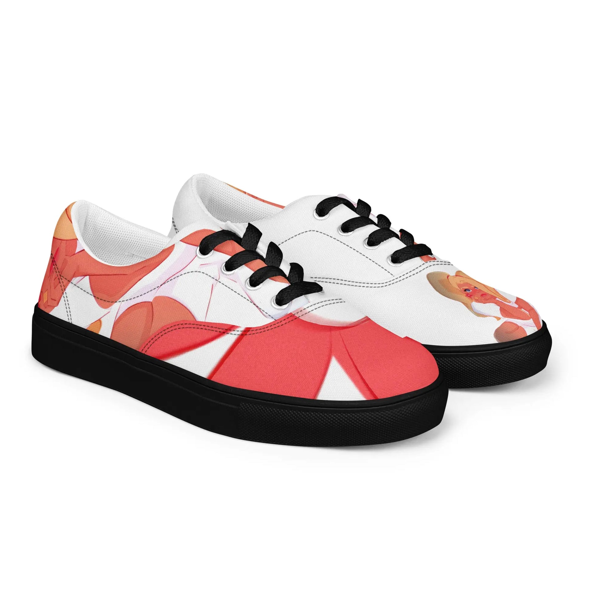 Poppy - Canvas-Schuhe -   Canvas High-Top Sneaker, Schlappen, Canvas-Schuhe, Canvas-Slipper #