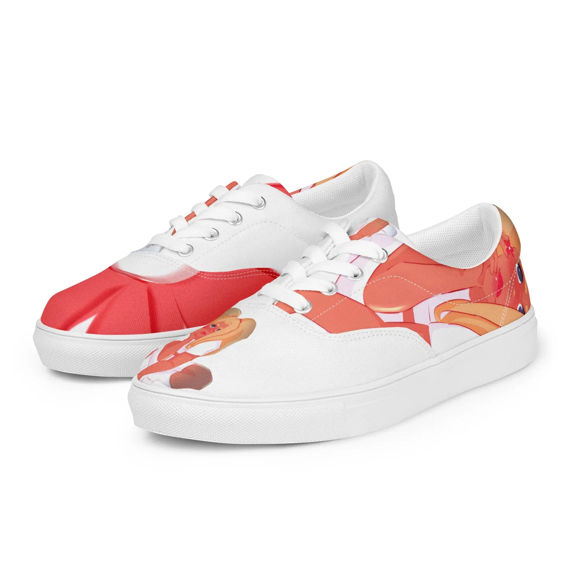 Poppy - Canvas-Schuhe -   Canvas High-Top Sneaker, Schlappen, Canvas-Schuhe, Canvas-Slipper #