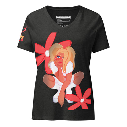 Poppy - Lockeres T-Shirt -   Shirts,Top #