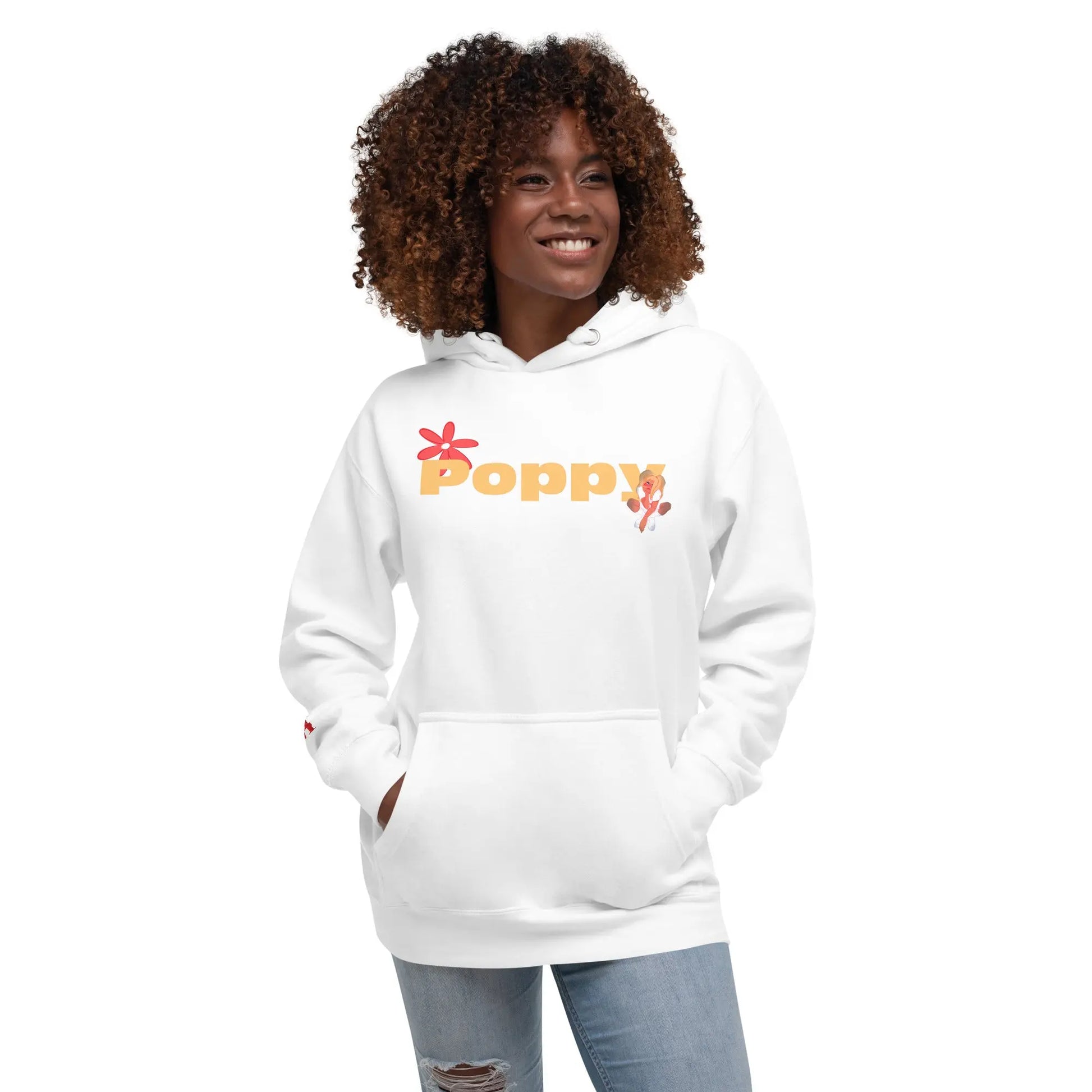 Poppy - Unisex-Kapuzenpullover -   Hoodies, Pullover, Jacken, Sweatpants, Jogginghosen, Hosen #